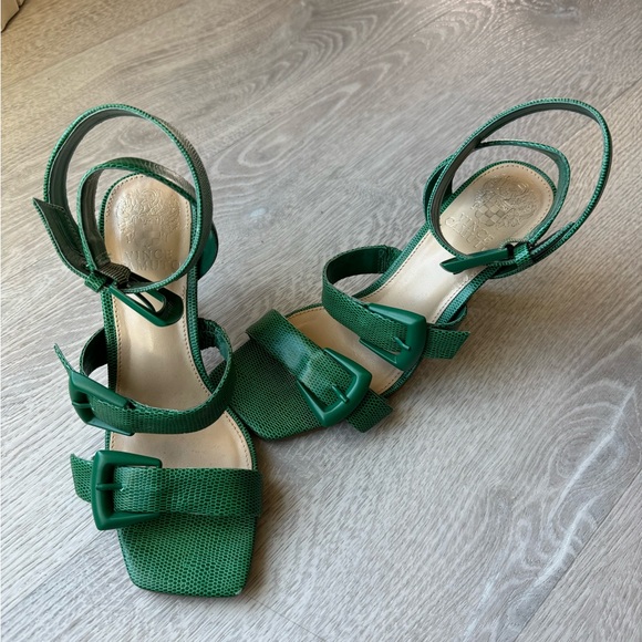 Talons Femme Imagine By Vince Camuto – Vert Reptile, Taille 8.5 B (US), Occasion